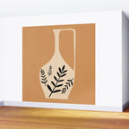 Minimal Abstract Art Vase Wall Mural Gallery Image 2