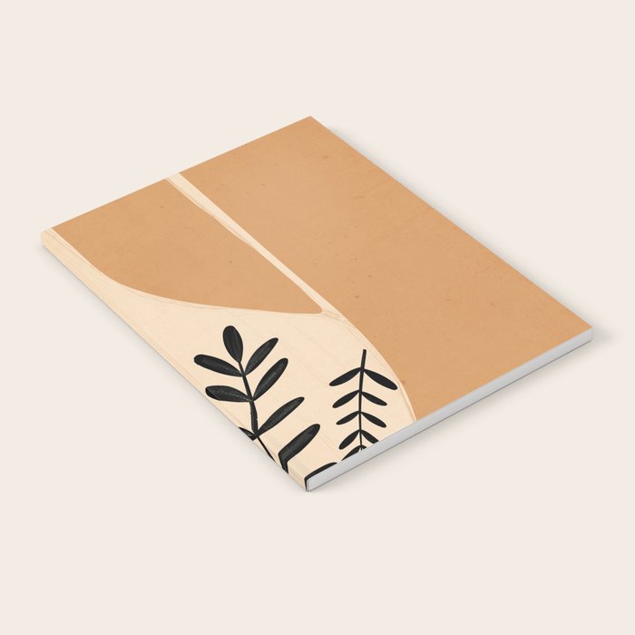 Minimal Abstract Art Vase Notebook Gallery Image 2