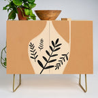 Minimal Abstract Art Vase Credenza Gallery Image 1