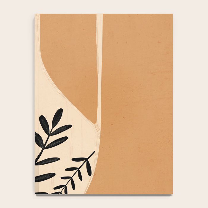 Minimal Abstract Art Vase Notebook Gallery Image 4