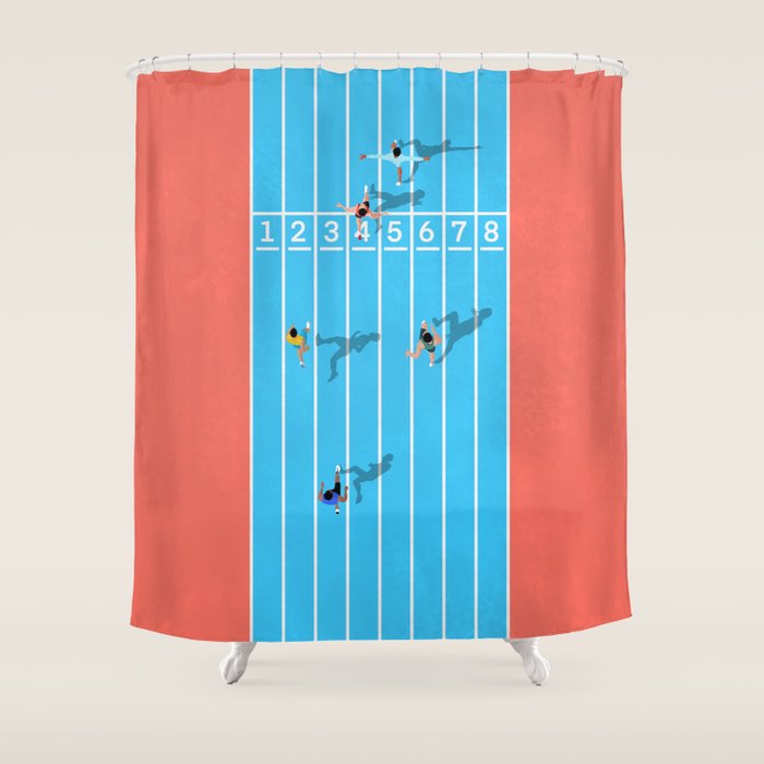 100m  Shower Curtain Gallery Image 1