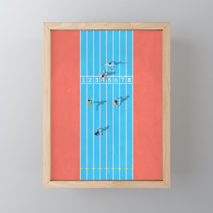 100m  Mini Art Print Gallery Image 1