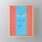 100m  Mini Art Print Gallery Image 1