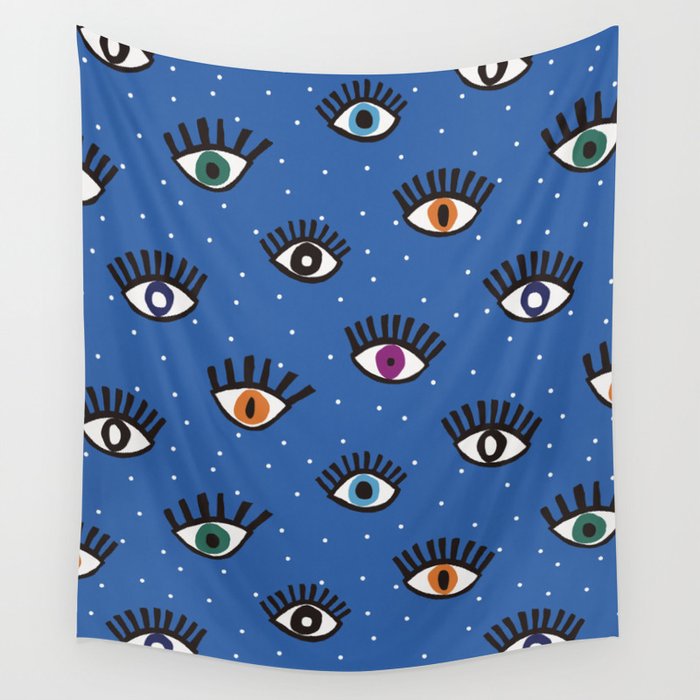 Eyes #2 Wall Tapestry Gallery Image 1