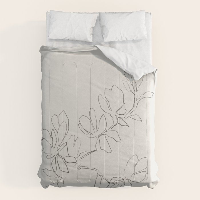 Floral Study no. 4 Comforter Gallery Image 1