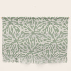 Organic Matter in Ivory and Green Wall Hanging Gallery Image 1