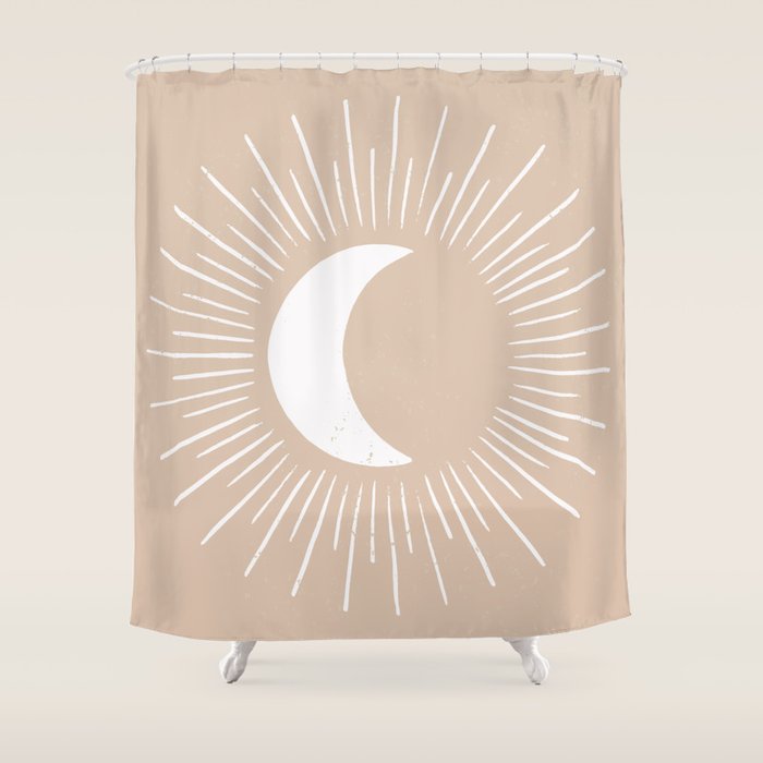 Night Glow - Sand Shower Curtain Gallery Image 1