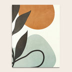 Soft Abstract Small Leaf Notebook Gallery Image 4