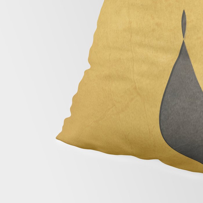 Soft Abstract Small Leaf Pillow Sham Gallery Image 4
