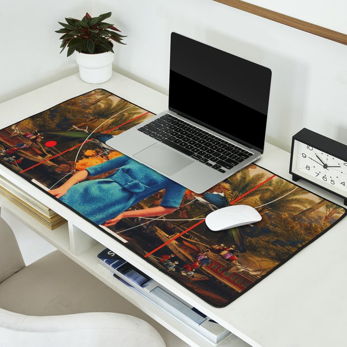 Her Asymmetries Desk Mat Gallery Image 2