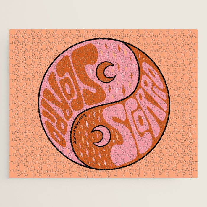 Scorpio Yin Yang Jigsaw Puzzle Gallery Image 1