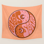 Scorpio Yin Yang Wall Tapestry Gallery Image 4