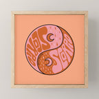 Scorpio Yin Yang Mini Art Print Gallery Image 1