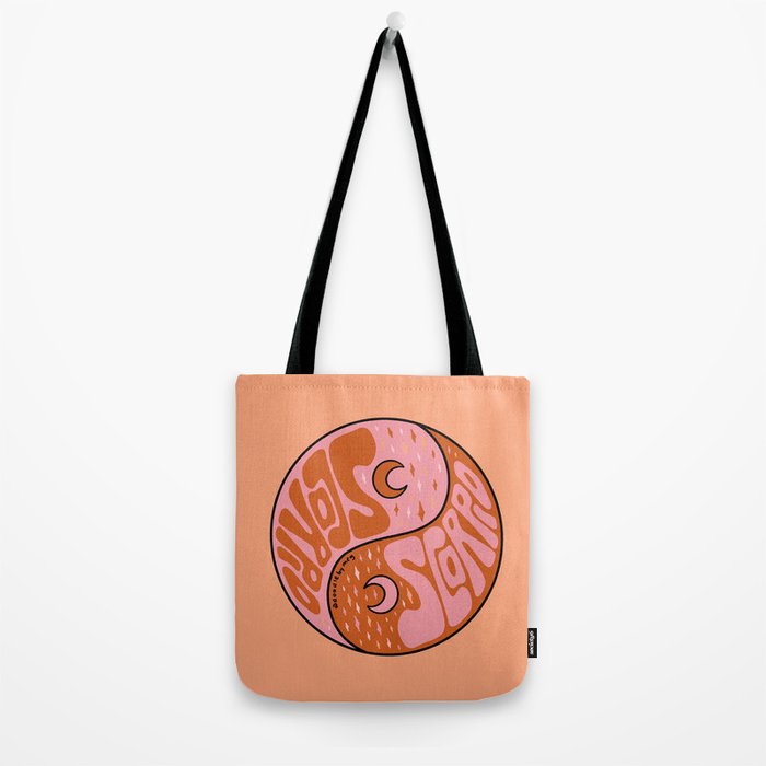 Scorpio Yin Yang Tote Bag Gallery Image 2
