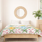 Decorative mushrooms pattern Duvet Cover Gallery Image 3