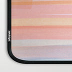 Abstract Watercolor Waves in Peach Sunrise Laptop Sleeve Gallery Image 3