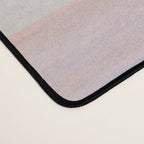Abstract Watercolor Waves in Peach Sunrise Desk Mat Gallery Image 4