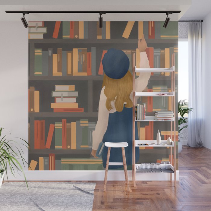 Library Love Wall Mural Gallery Image 1
