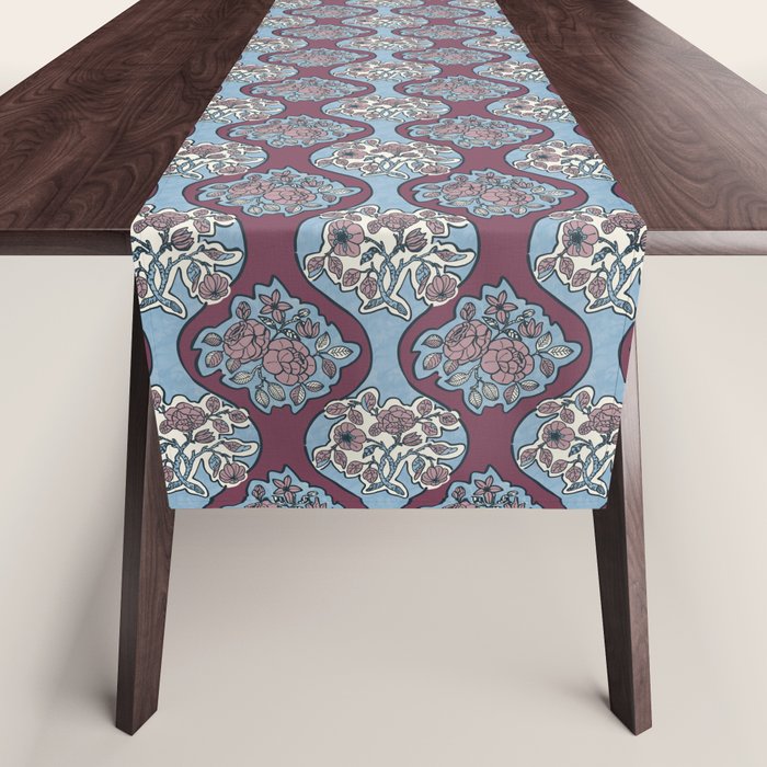 Antique Floral Beauty PB Table Runner Gallery Image 1