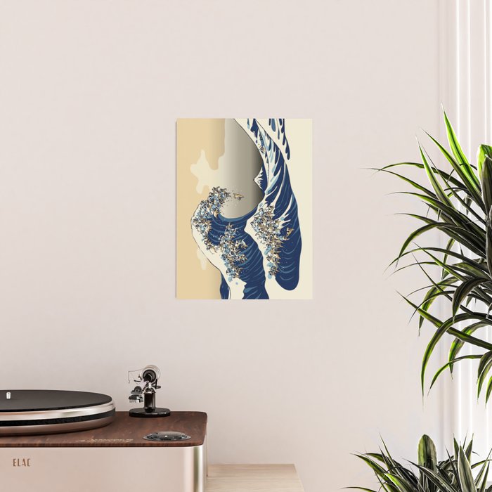 The Great Wave of Pugs Vanilla Sky Poster Gallery Image 2