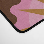 Sunset Seigaiha - Pink & Burgundy Desk Mat Gallery Image 4