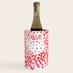 Watercolor Red Rhythm Wine Chiller Gallery Image 3