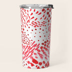 Watercolor Red Rhythm Travel Mug Gallery Image 2