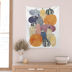 Pumpkin still life Wall Tapestry Gallery Image 2