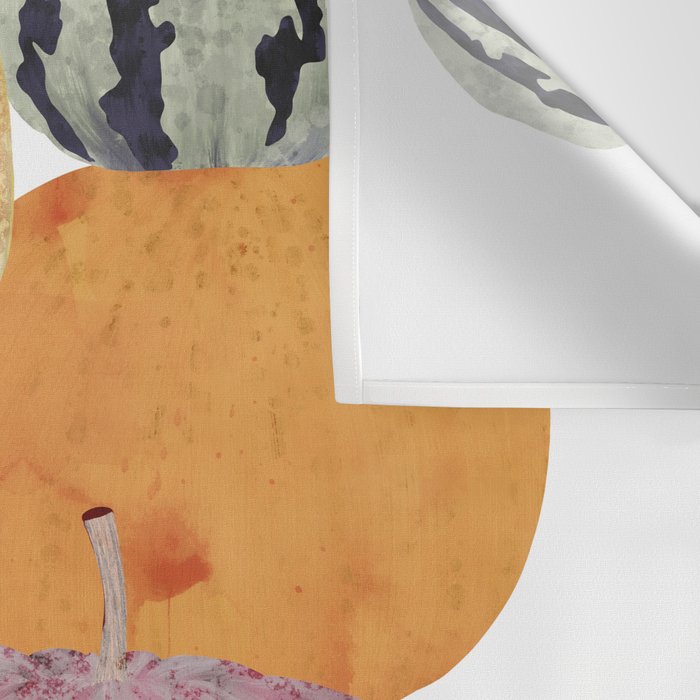 Pumpkin still life Wall Tapestry Gallery Image 3