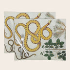 Yellow Snakes Seba Albertus Placemat Gallery Image 1