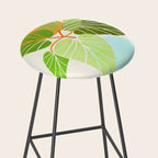 Tropical Symmetry II Abstract Sunset Landscape Stool Gallery Image 2