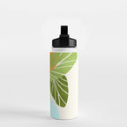 Tropical Symmetry II Abstract Sunset Landscape Water Bottle Gallery Image 2