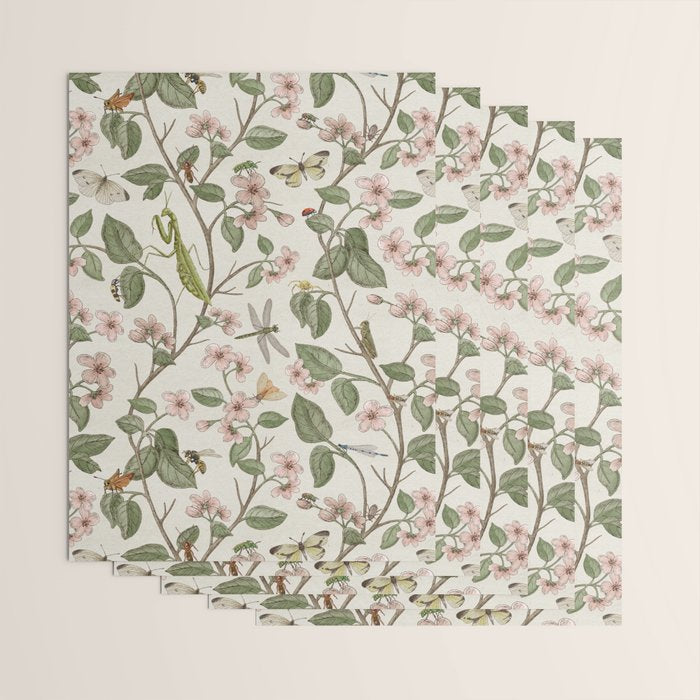 Insects of the Pacific Northwest Wrapping Paper Gallery Image 3