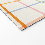 Simple Check - pastel Welcome Mat Gallery Image 2