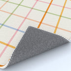 Simple Check - pastel Rug Gallery Image 4