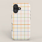 Simple Check - pastel iPhone Case Gallery Image 1