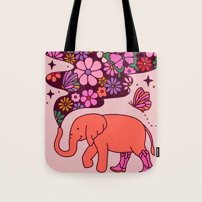 Elephant Tote Bag Gallery Image 1