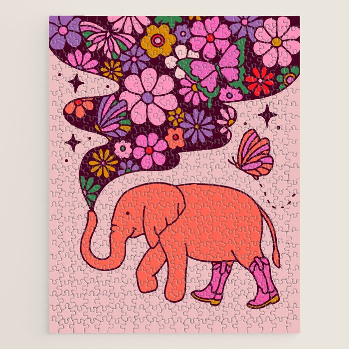 Elephant Jigsaw Puzzle Gallery Image 1
