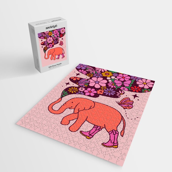 Elephant Jigsaw Puzzle Gallery Image 2