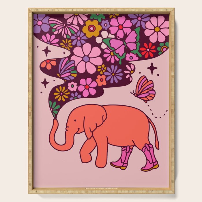 Elephant Serving Tray Gallery Image 1