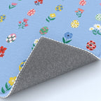 Spring Wild Flowers and Easter Eggs Rug Gallery Image 4