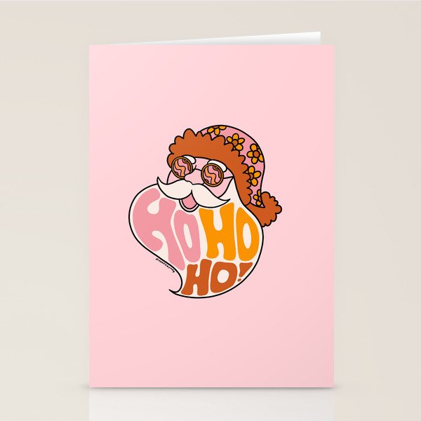 Hippie Ho Ho Ho Stationery Card Gallery Image 2