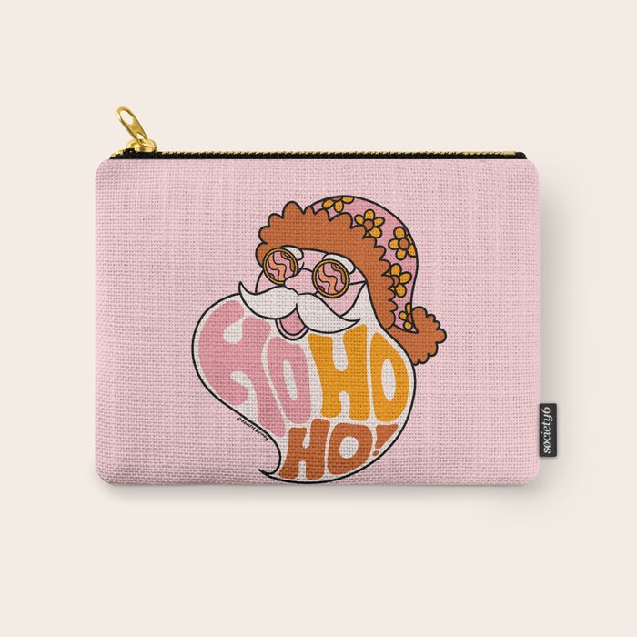 Hippie Ho Ho Ho Carry All Pouch Gallery Image 1