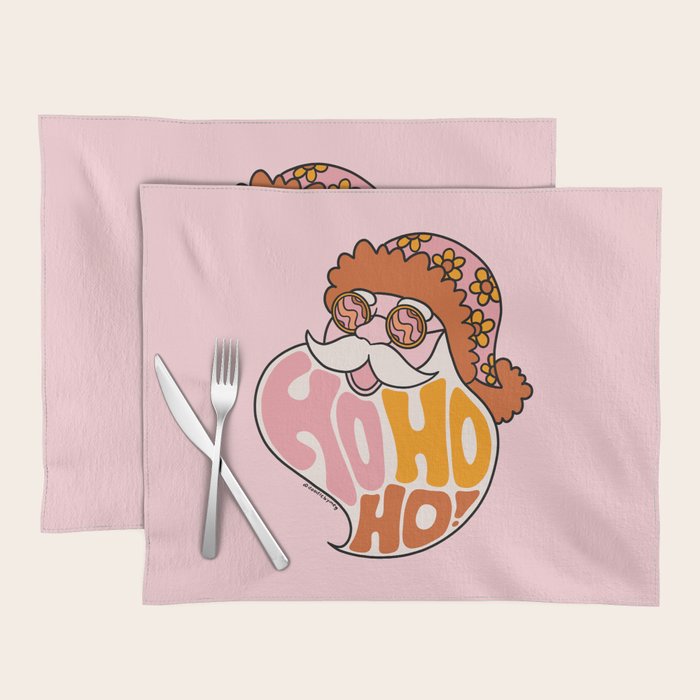 Hippie Ho Ho Ho Placemat Gallery Image 1
