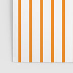 Vertical Orange Stripes Pattern Poster Gallery Image 3