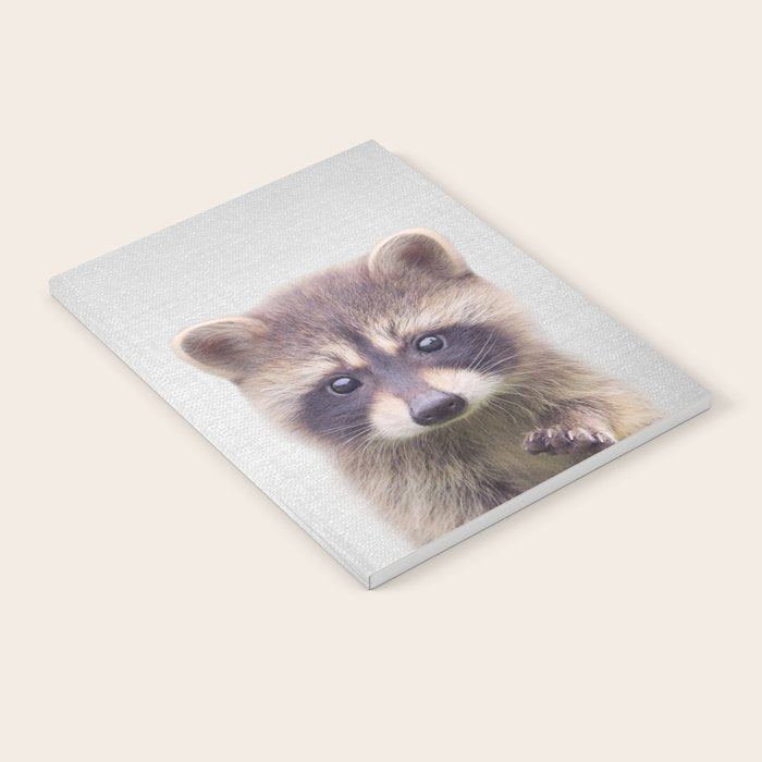 Raccoon - Colorful Notebook Gallery Image 2