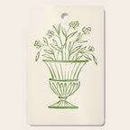 Garden Pot Antique Vase - Green Cutting Board Gallery Image 1