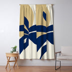 The Flower And The Sun, Floral Prints Window Curtain Gallery Image 5