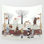 basketball time Wall Tapestry Gallery Image 4