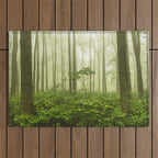 Dreaming of Appalachia - Nature Photography Digital Landscape Outdoor Rug Gallery Image 1
